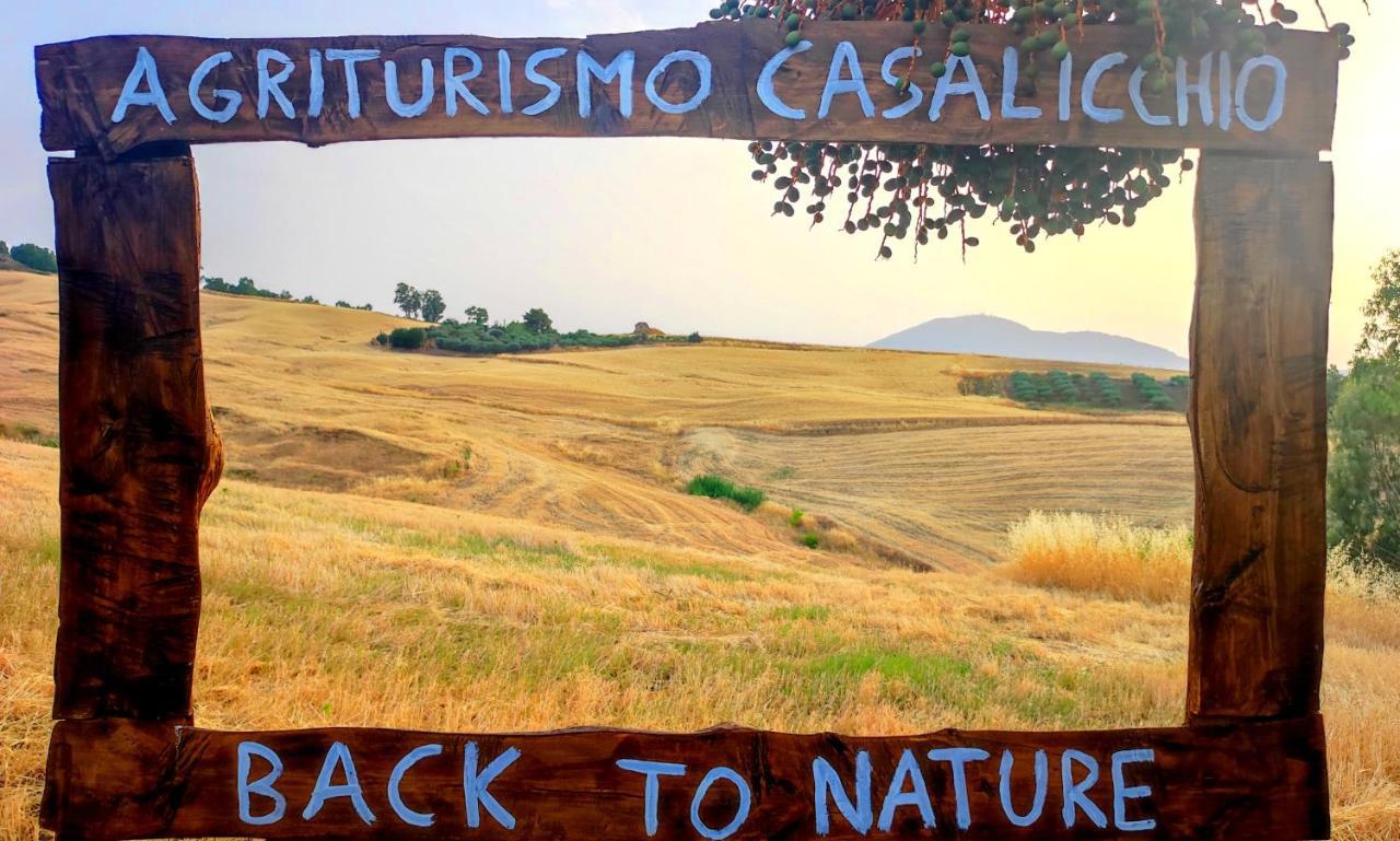 Agriturismo Casalicchio Cammarata Экстерьер фото